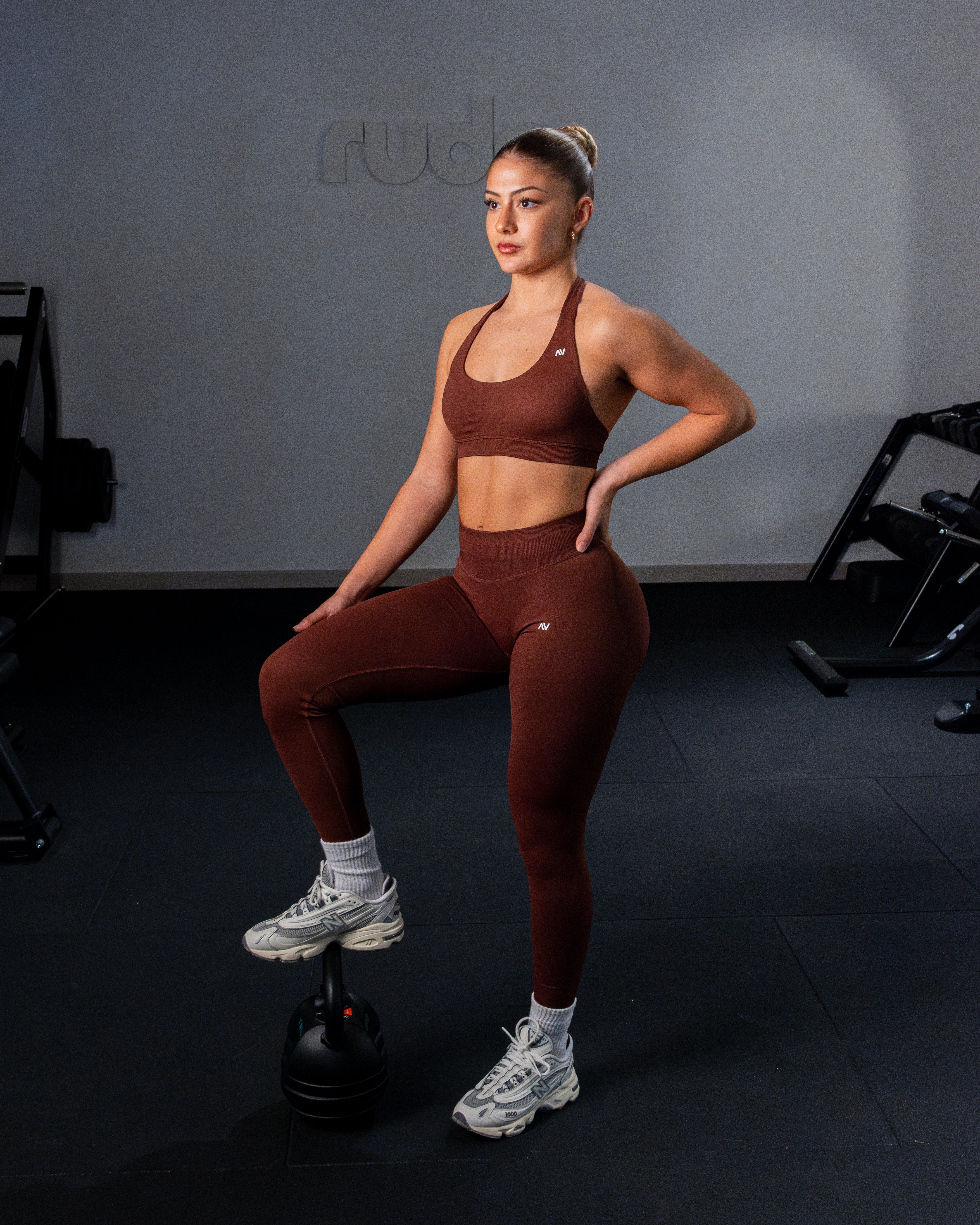 BROWN LEGGING - ARYA