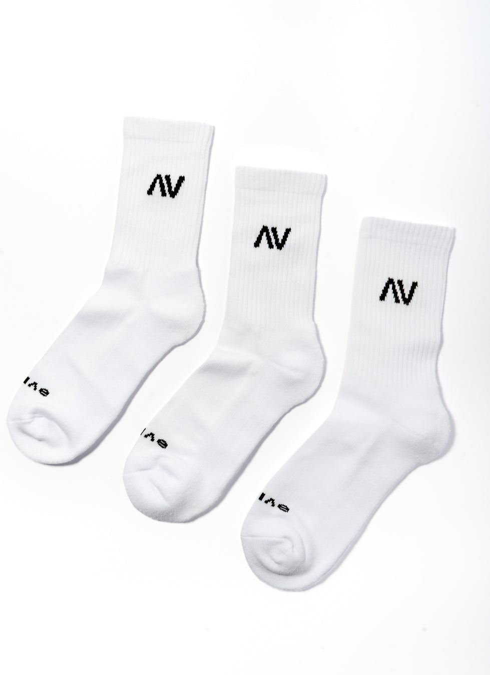 Pack 3 calcetines blancos