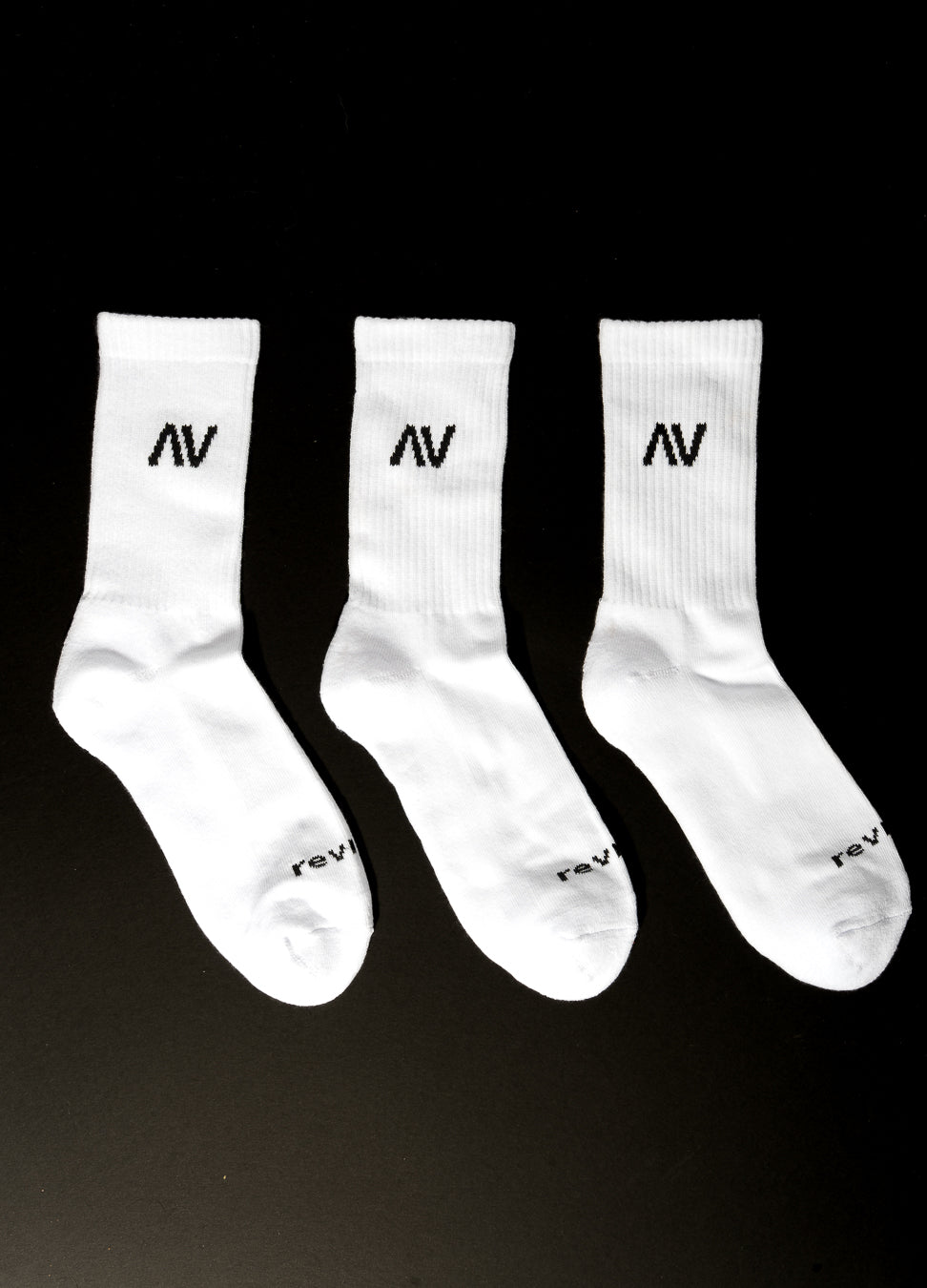 Pack 3 calcetines blancos