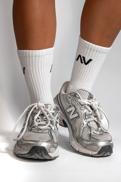 Pack 3 calcetines blancos